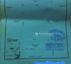 DOMAINE D&rsquo;UN HECTARE A VENDRE A CALAVI DODJA