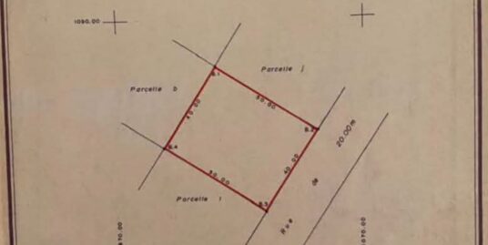 DOMAINE DE 4 PARCELLES DÉJÀ LOTIES ET RECASÉES À VENDRE, ROND-POINT CITÉ AIR AFRIQUE – ZOPAH – AKASSATO – CALAVI