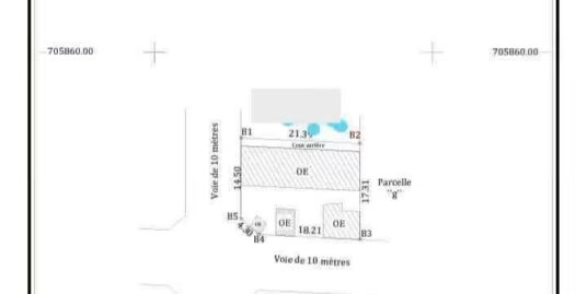 PARCELLE DÉJÀ LOTIE & RECASÉE À VENDRE, COCOTOMEY FANDJI – ZOUNGA